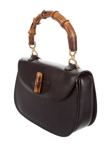 gucci bamboo handle handbag|gucci bamboo handle bag vintage.